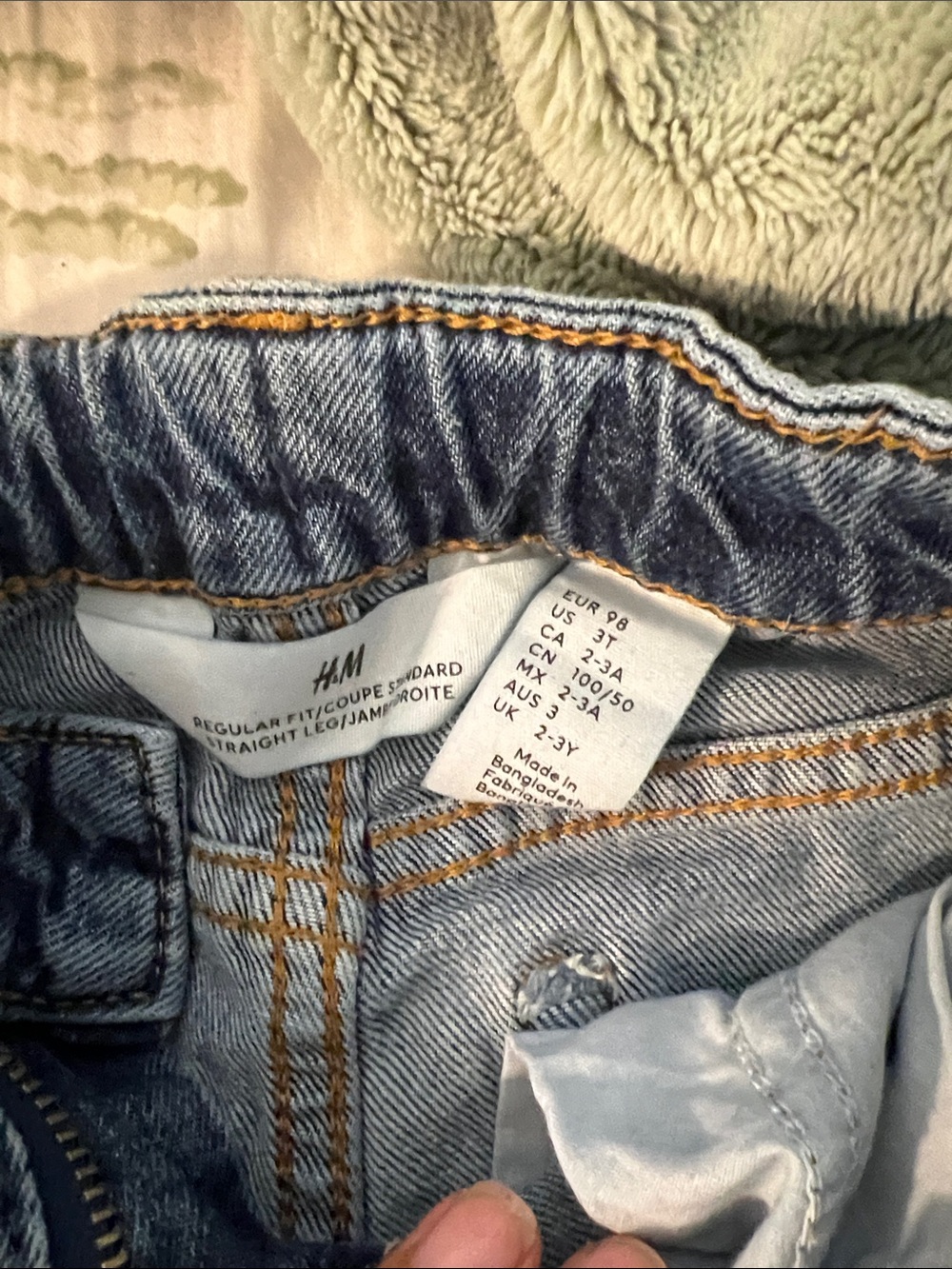 4 Pack Toddler Boy Jeans Size 3T Denim Pants - Picture 6 of 10